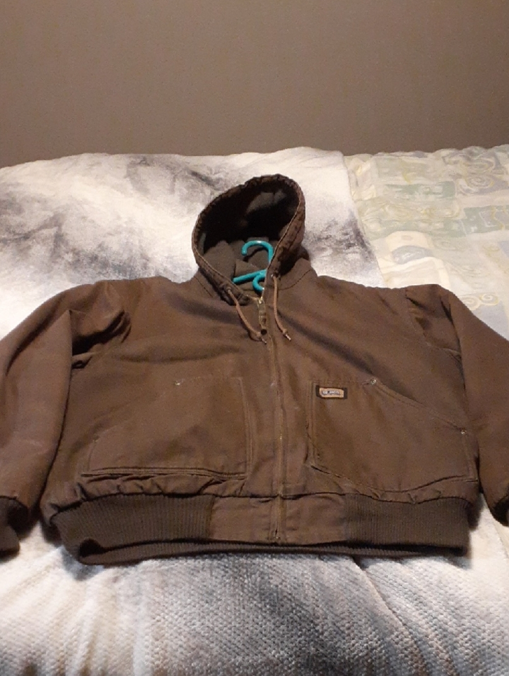 Big Smith Barn Coat Brown Mens Lrg